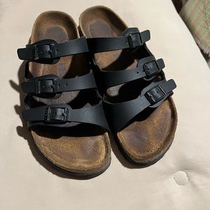 Birkenstock Florida soft footbed black size 37